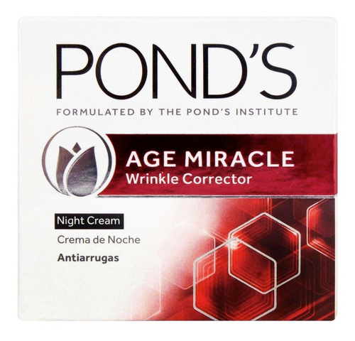 Crema Ponds Age Miracle Intensive Wrinkle Nightpote X 50 Ml