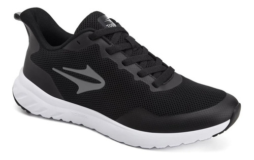 Zapatillas Topper Hombre Strong Pace Iii Negra Distr.oficial