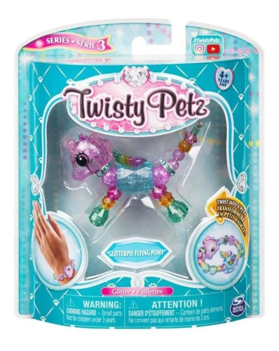 Twisty Petz Pulseira Single Glitterpie Flying Pony Sunny