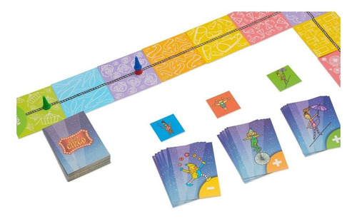 Imagen 3 de 4 de Juego de Mesa Didáctico El Gran Circo Barco de Papel 2020