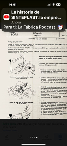 Manual De Taller Tractor Fiat 900e