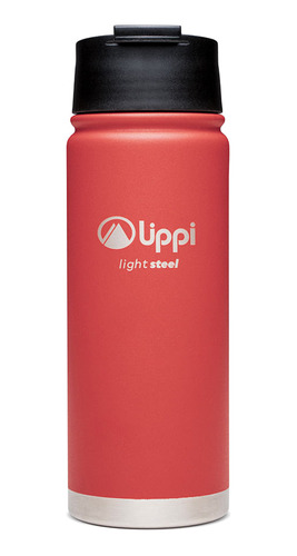 Botella Light Lippi Steel Hot Top Rojo V20