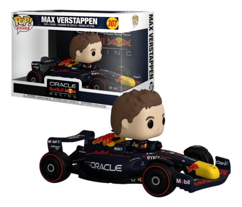 Funko Pop Max Verstappen #307 Rides F1 Red Bull Oracle 2023