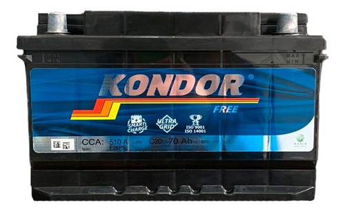 Bateria 70 Amperes Nova 12v Selada Pick Up S10 Captiva