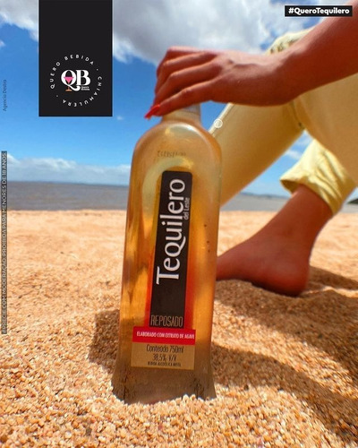 Imagem 3 de 5 de Kit 2 Tequila Reposado Ouro Tequilero Del Leste 750ml