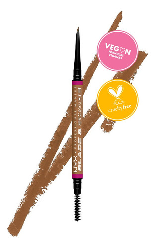 Lápiz De Cejas Blade Shade De Nyx Professional Makeup Ash Blonde