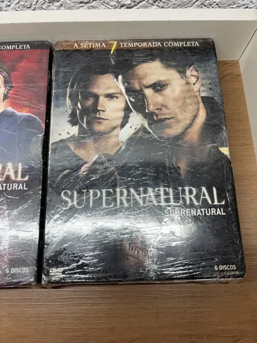Box Dvd Supernatural: Sobrenatural 5a E 7a Temporadas | MercadoLivre