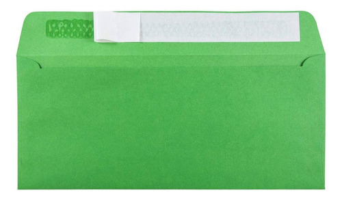 Sobres Verdes Reciclados Empresariales Con Cierre 4x9 Cm, 10