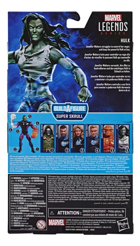 Boneco De Ação Marvel Hasbro Legends Series 6 Hulk Com Acc