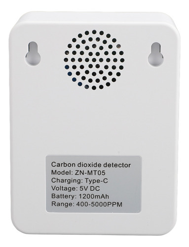 Medidor De Calidad Blanco Y Blanco, Detector Portátil Co2 Tv