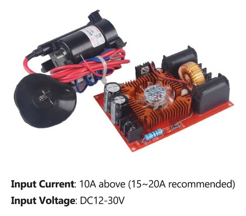 Kit De Controlador De Bobina Zvs Cc 12-30v P/generador Sgtc