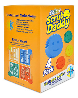 Scrub Daddy - Juego De Esponjas, Colores, Esponjas Que No Ra