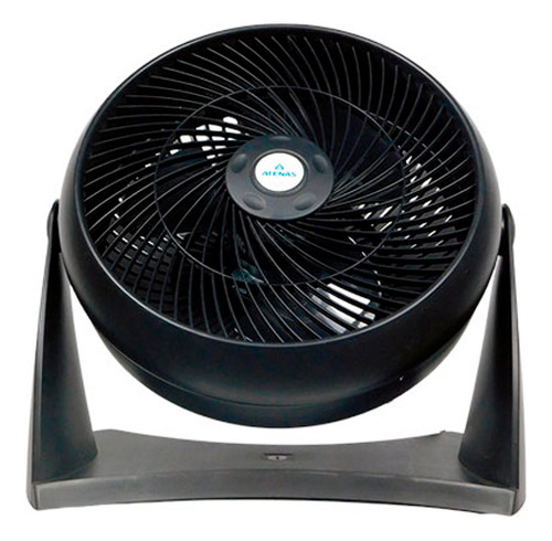 Ventilador Familiar 12tf Turbo Fijo 12 Pulgadas Atenas Cantidad de aspas 3 Estructura Negro Aspas Negro Diámetro 12 " Frecuencia 50Hz/60Hz Material de las aspas Plástico
