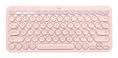 Teclado Logitech K380 Multi Device Rosado