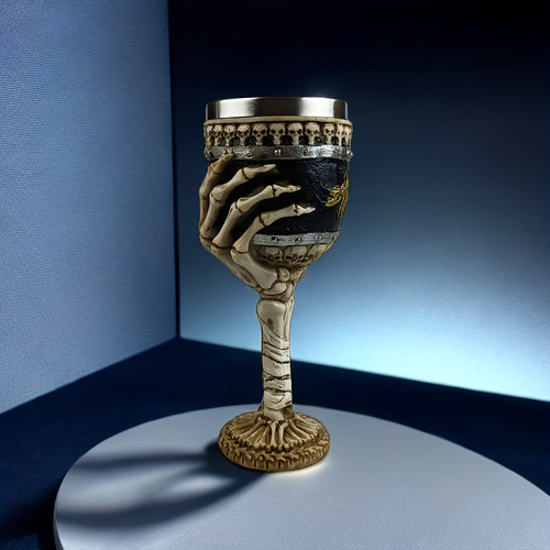 1pc, Copa De Mano De Calavera Creativa, Copa De Vino De