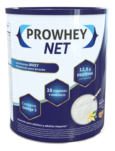 Prowhey Net Polvo Sabor Vainilla - g a $190