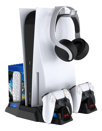 Cargador Soporte De Enfriamiento Para Consola Playstation 5