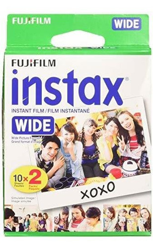 Fuji Wide Instant Instant Color Film Instax Para Camaras 200