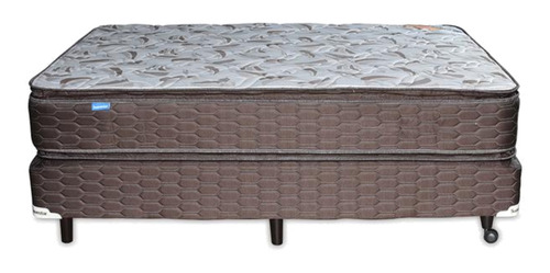Imagen 3 de 3 de Sommier Suavestar Superstar Pillow Top 2 1/2 plazas de 190cmx140cm