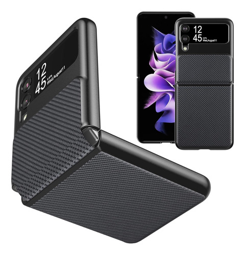 Funda Para Galaxy Z Flip 3 5g Eastcoo Color Negro