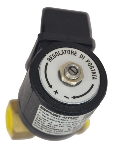 E6g* Válvula Solenoide Brahma 1/2 C/ Regulagem Rapida
