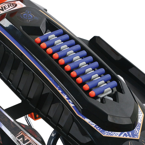 Hauck Nerf Battle Racer Pedal Go Kart, Naranja/gris/negro