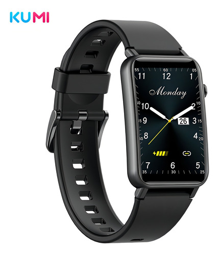 Capa Smartwatch Kumi U3 Ip68 Smart Watch Sport 1.57 cor preta