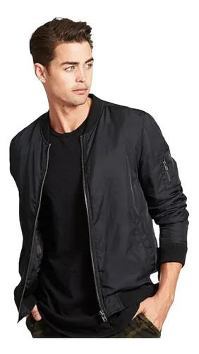 Casaca negra hombre new arrivals