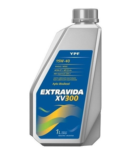 Extravida X V 300 Caja 12 Bidones X 1 Litro