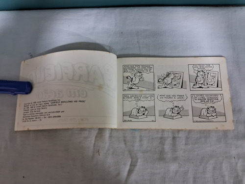 Gibi Garfield Em Ação 2ª Serie Nº 13 Ano 1989 Ed Salamandra (Usado)