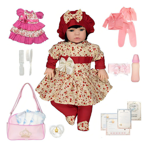 Bebê Reborn Corpo Em Pano Com Cheirinho Super Bonita
