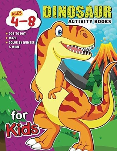 Libro: Libros De Actividades Sobre Dinosaurios Para Niños De