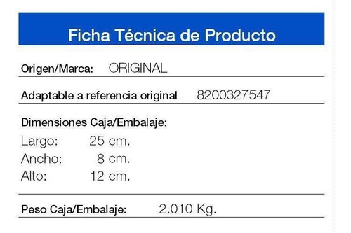 Imagen 3 de 11 de Crique Renault Clio 2 2000 Hasta 2007 Tuerca 19 Mm C/estuche