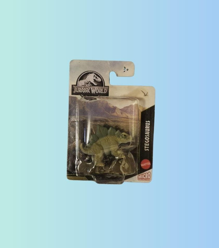 Figura Stegosaurus Jurassic World Mattel Micro Collection