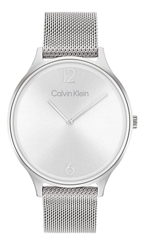 Reloj Para Mujer Calvin Klein Timeless 2h 25200001 Plateado