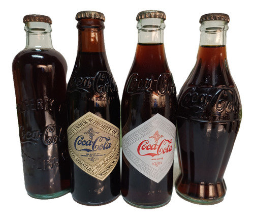 Botellas Coca Cola Coleccion X 4