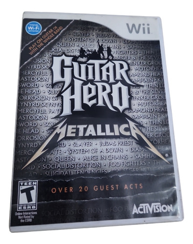 Guitar Hero Metallica Wii Fisico (Reacondicionado)