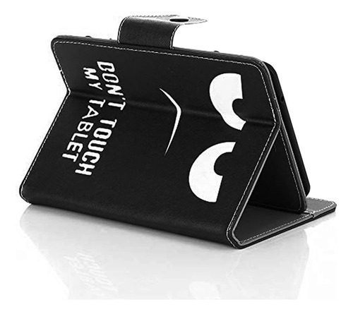 Funda Universal Para Tableta De 11 Pulgadas, Negro Y Dibujo