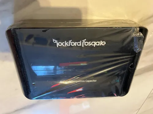 Capacitor Digital Híbrido Rockford Fosgate 10 Farad | MercadoLivre