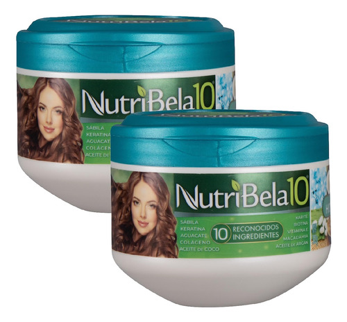 Mascarilla Capilar Nutribela Hidratante Y Reparadora Con