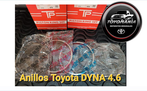 Anillos Std Toyota Dyna 4.6 (13011-3940a)