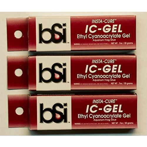 Pack De 3 Pegamentos De Gel Cianoacrilato Icgel Insta C...