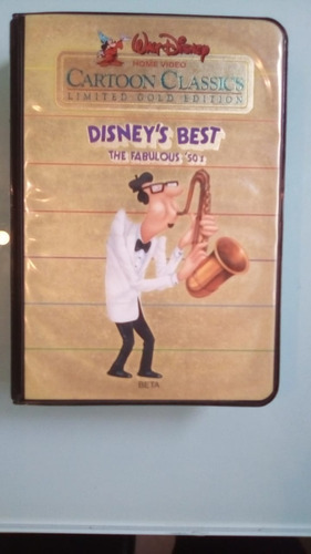 Disney Cartoon Clasic Limited Gold Edition-fabulous 50s-beta