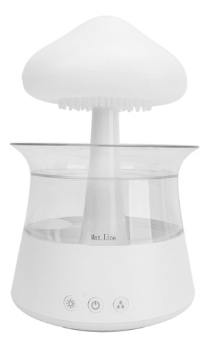 Humidificador De Lluvia, Agua Por Goteo Nocturno, 7 Colores