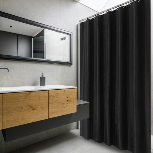 Cortina De Ducha, Impermeable, Elegante, Resistente Al Desga