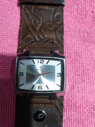 Líquido Reloj Rip Curl Hombre Cuero/a.inox. Perfecto Estado