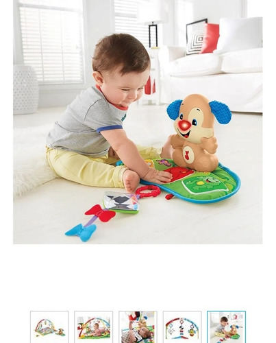 Fisher Price Gimnasio Perrito Musical Puppy Aprende Conmigo