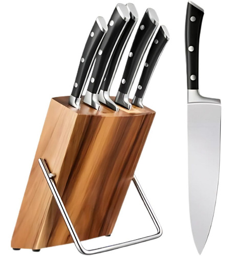 Juego De Cuchillos Aicok 6 Pz De Acero Inox Reacondicionado Gris (Reacondicionado)
