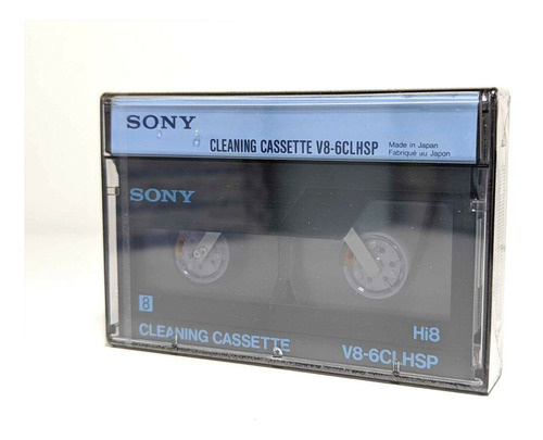 Cassette Sony Limpiacabezal Videocamara 8mm