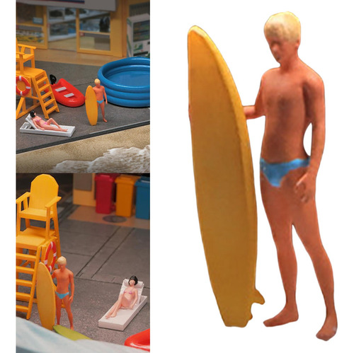Figuras En Miniatura A Escala 1/64, Personas Niños